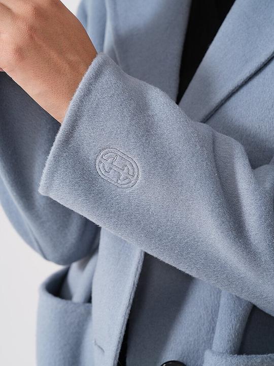 Produktbild Comma Outdoor-Mantel Langer Doubleface-Mantel mit aufgesetzten Taschen