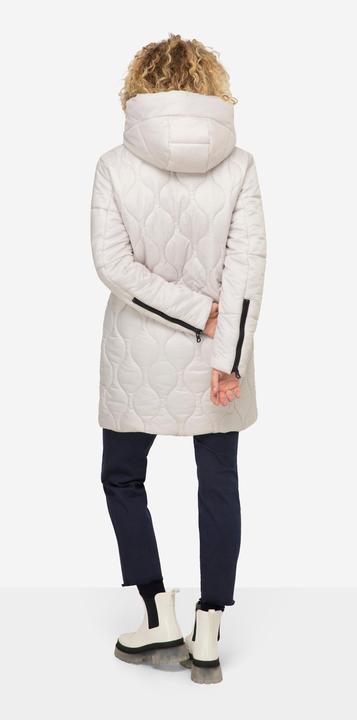 Image du produit Laurasøn Long-Steppjacke, Kapuze, Zipper, Langarm, fällt kleiner aus (M)