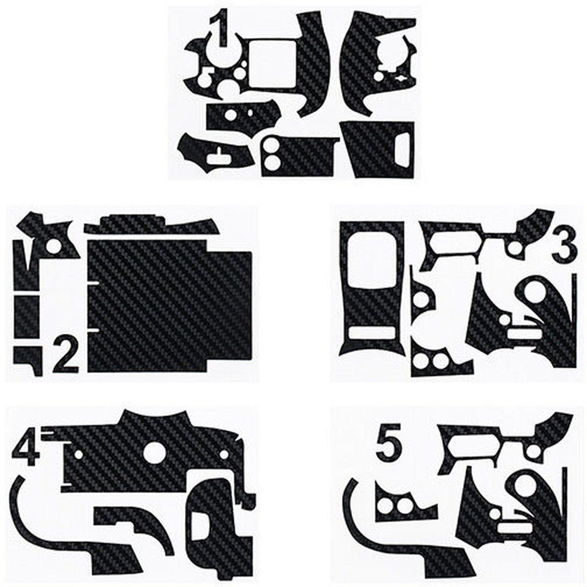 JJC Pellicola in fibra di carbonio per fotocamera KS RCF, Telecomando fotocamera, Nero