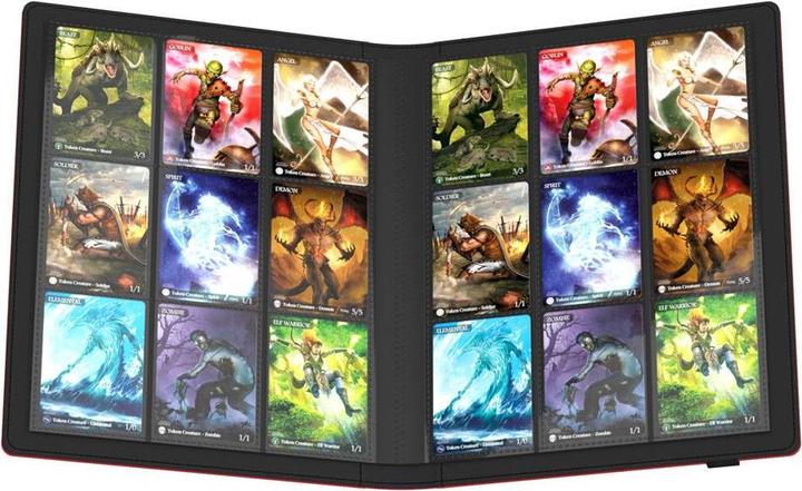 Produktbild Ultimate Guard UGD010204 - Flexxfolio 360 – 18-Pocket Xenoskin Kartenmappe, rot