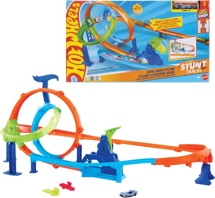 0 Hot Wheels Stunt Tracks Turbo Looping Set