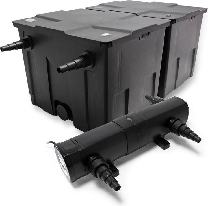 Produktbild SunSun Set : 60000l Bio Teichfilter 24W UVC Teichklärer
