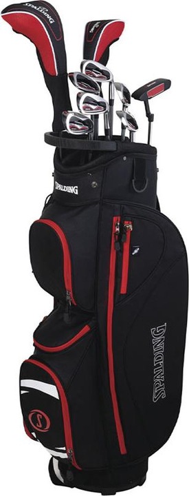 Produktbild Spalding Tour2 Full Set MEN Rechtshändiges Golfset mit Trolleytasche Graphite (Rechtshänder)