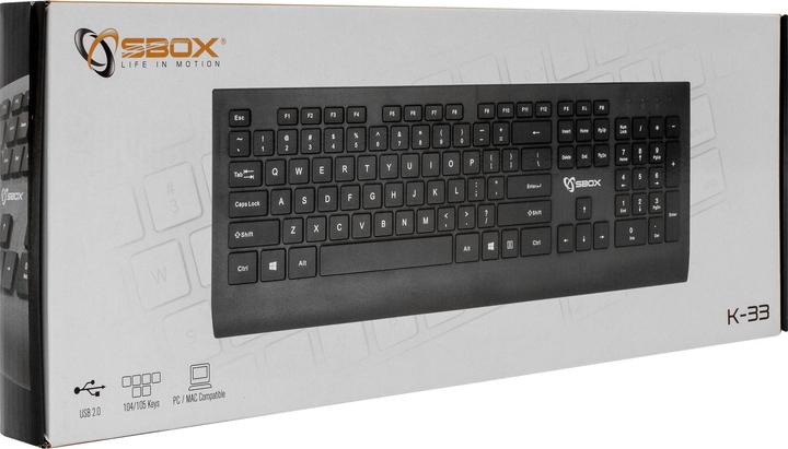 Actual product image Sbox K-33 / US (US, Cable)