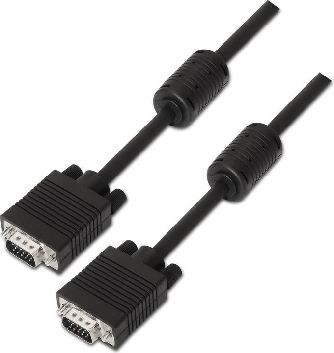 Produktbild Aisens A113-0071 VGA-Kabel 1,8 m VGA (D-Sub) Schwarz (1.80 m, VGA)