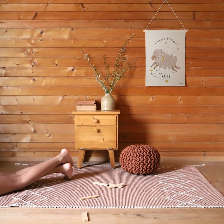 Produktbild Nattiot Teppich Mallorca (100 x 100 cm)