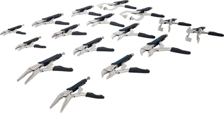 Actual product image BGS Body grip pliers set (185 mm)