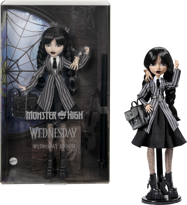 Image du produit Monster High Wednesday Addams School