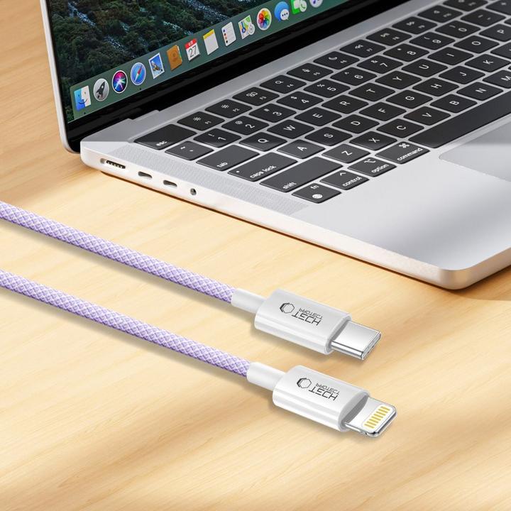 Image du produit Tech-Protect Ultraboost Lite Lightning Cable PD60W/3A 2m - Purple (2 m, 60 W)