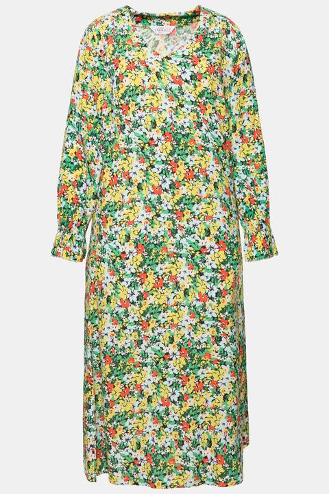 Produktbild Studio Untold Maxikleid, A-Line, Flower Print, Langarm (46, 48)