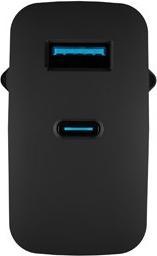 Produktbild Genesis Ladowarka sieciowa Natec Ribera Gan 1x USB-A + 1x USB-C 65W czarna (65 W)