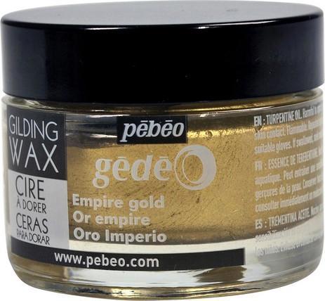 Pebeo Gédéo Gilding Wax Empire Gold (Empire Gold, 30 ml)