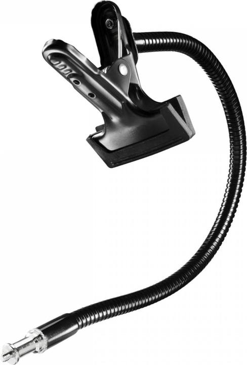 Walimex Gooseneck with 1/4 thread and clip (Flash unit adapter)