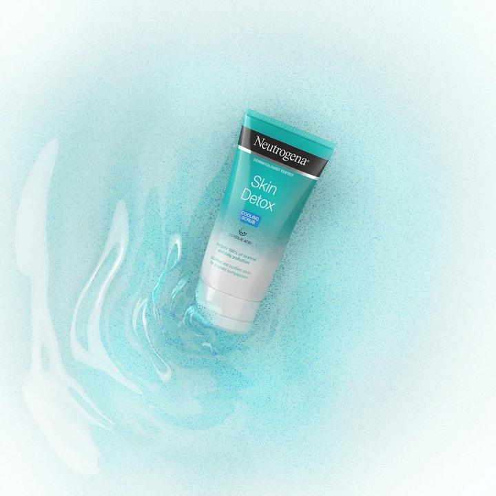 Actual product image Neutrogena Skin Detox Cooling Scrub (Cleansing scrub, 150 ml)