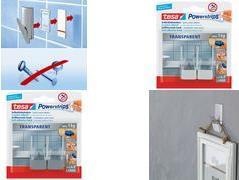 Produktbild tesa Powerstrips Transparent Haken