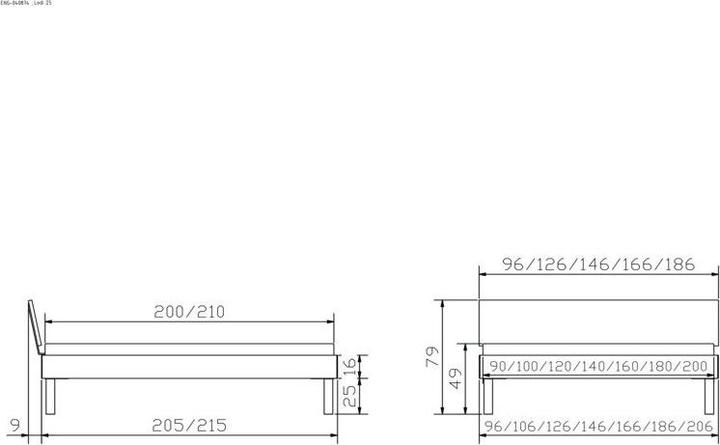 Produktbild Hasena Lodi 25 (200 x 200 cm)