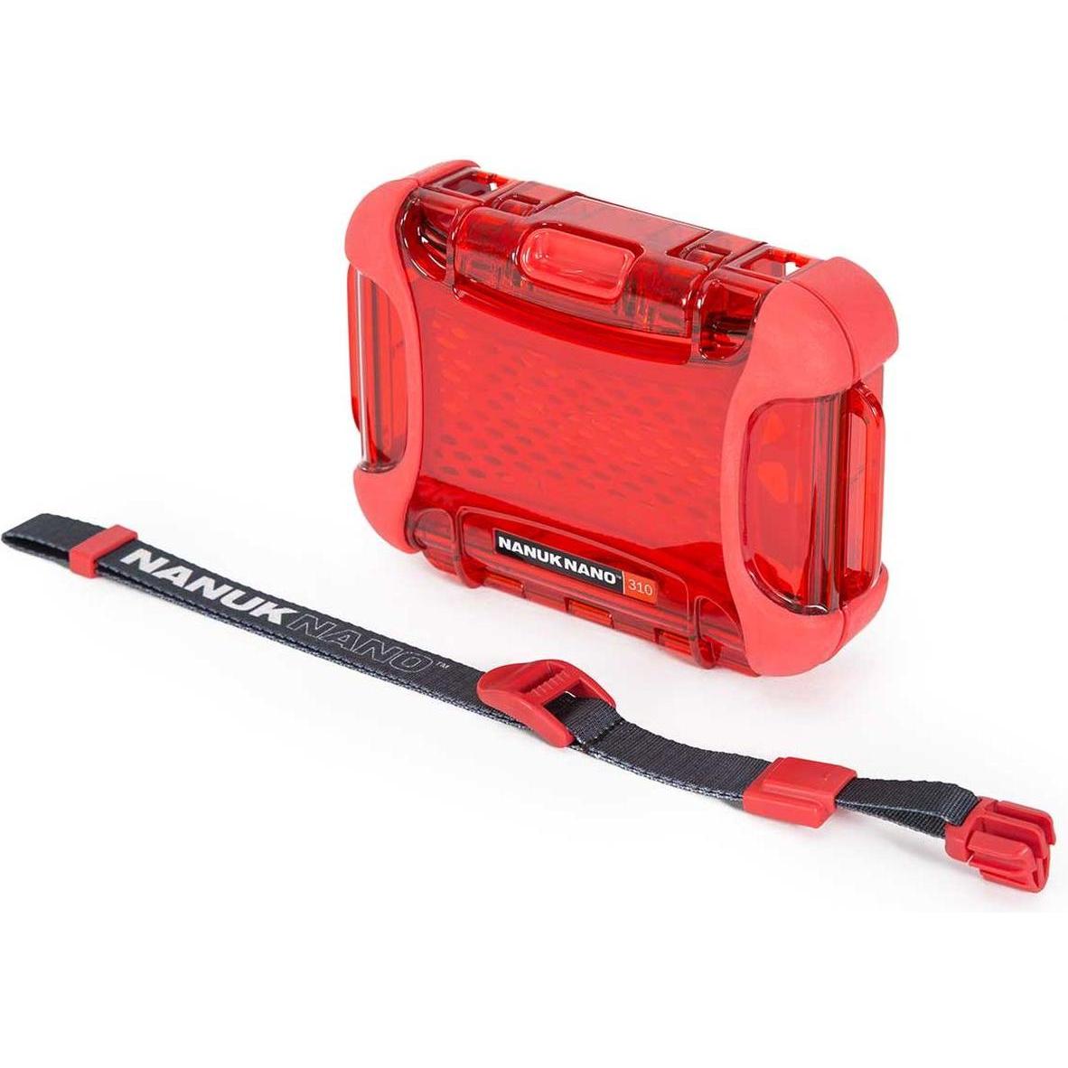 Nanuk Custodia Outdoor Nano 310 Rosso (Custodia fotografica, 1.29 l), Borsa fotocamera, Rosso