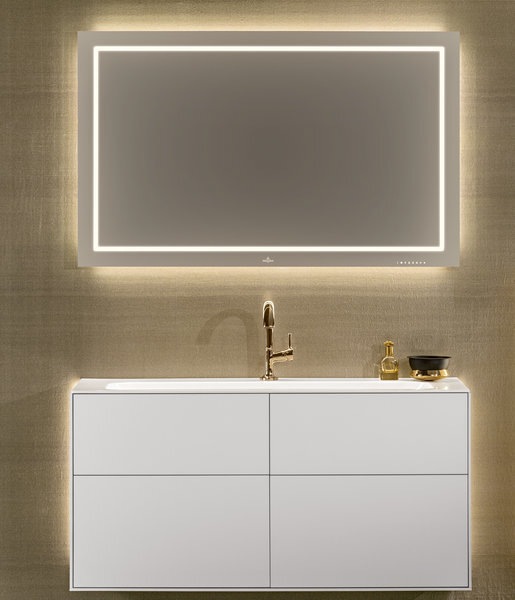 Produktbild Villeroy & Boch Villeroy und Boch Finion Waschtischunterschrank F7100, 1600x603x501mm, Abdeckplatte White Matt