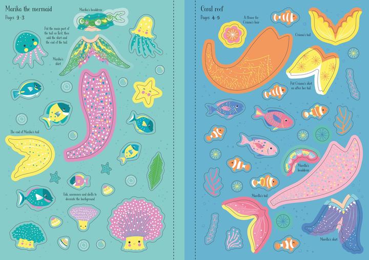 Produktbild Little Sticker Dolly Dressing Mermaid (200 Sticker)