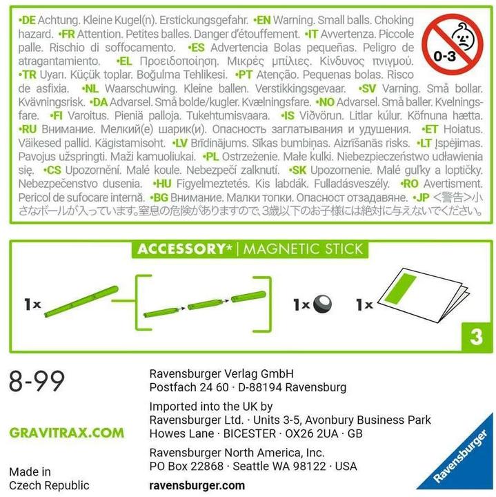 Image du produit Ravensburger GraviTrax Accessoire Stick magnétique