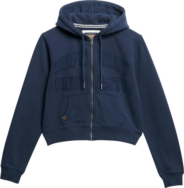 Produktbild Superdry Kurzes Athletic Essentials Hoodie mit Reissverschluss (12XL)