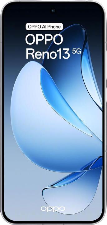 Image du produit OPPO Reno13 (256 Go, Plume White, 6.59", Double SIM, 5G)