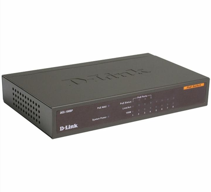 Produktbild D-Link 8-PORT LAYER2 POE (8 Ports)