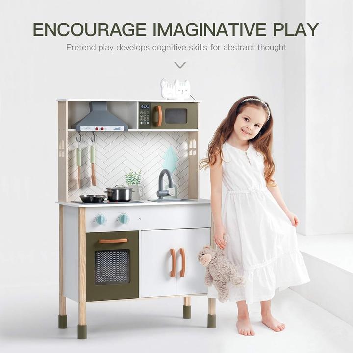 Actual product image Robud Wooden Play Kitchen Set