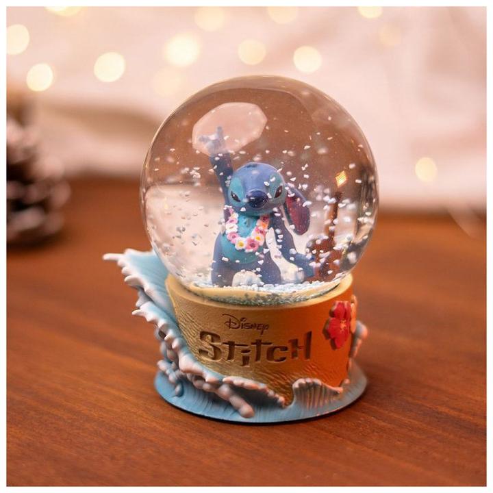 Actual product image Grupo Erik STITCH - Surf - Boule à Neige 80mm