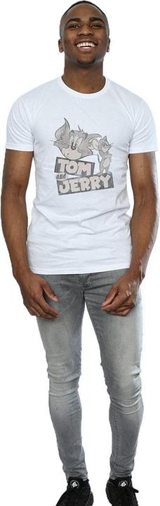 Immagine prodotto Tom & Jerry Maglietta Wink in cotone da uomo (XXL)