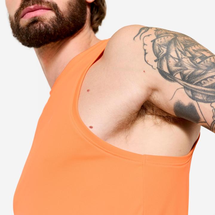 Produktbild Domyos Tank Top Herren atmungsaktiv - orange (M)