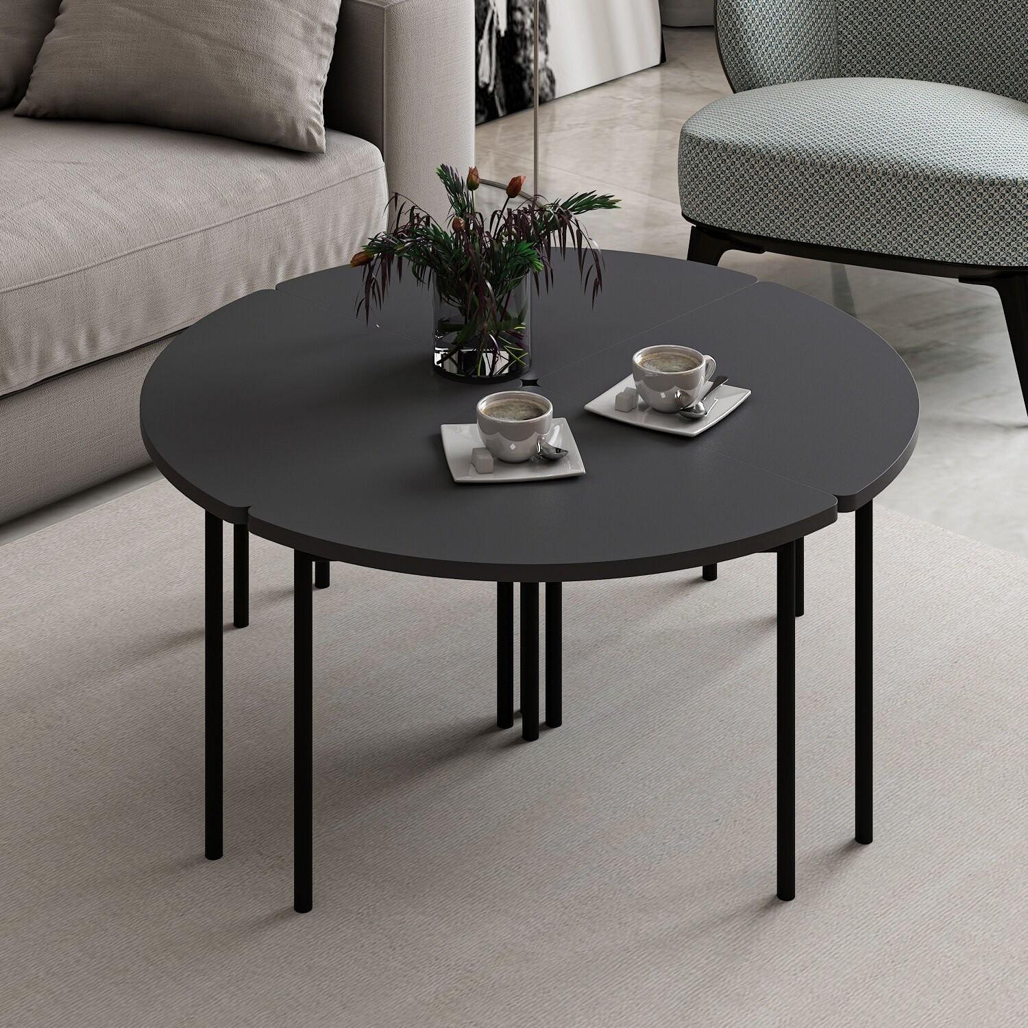 Thumbnail - Skye Decor, Couchtisch + Beistelltisch, Emma (90 x 42 x 42 cm)