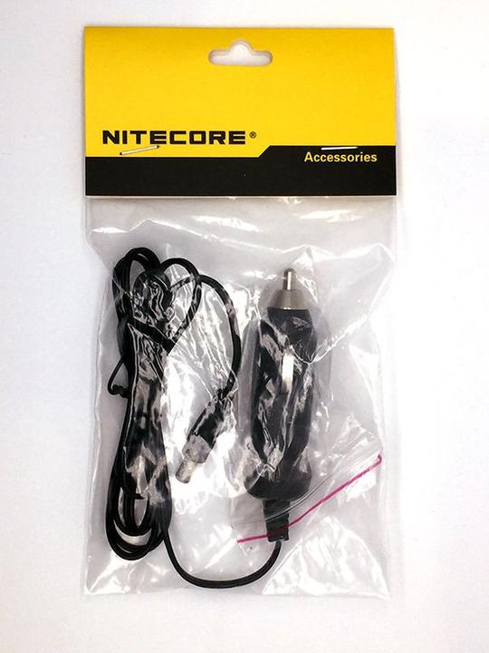 Actual product image Nitecore 12V charging cable for Digicharger D2