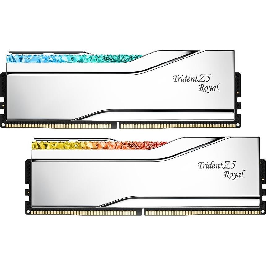 G.Skill Trident Z5 Royal Neo (2 x 16GB, 6000 MHz, DDR5-RAM, DIMM), RAM, Silber