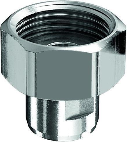 Schell Raccord compteur d'eau chromé 3/4 pouce FF 3/4 pouce FF (Raccord de tuyauterie)