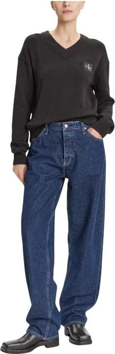 Image du produit Calvin Klein Jeans Pull col V avec badge brodé CK (S)