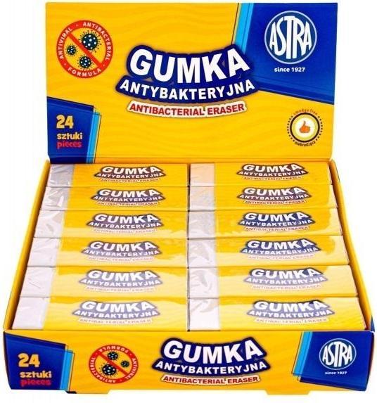 Astra Antibakterieller Radiergummi (24 Stück)