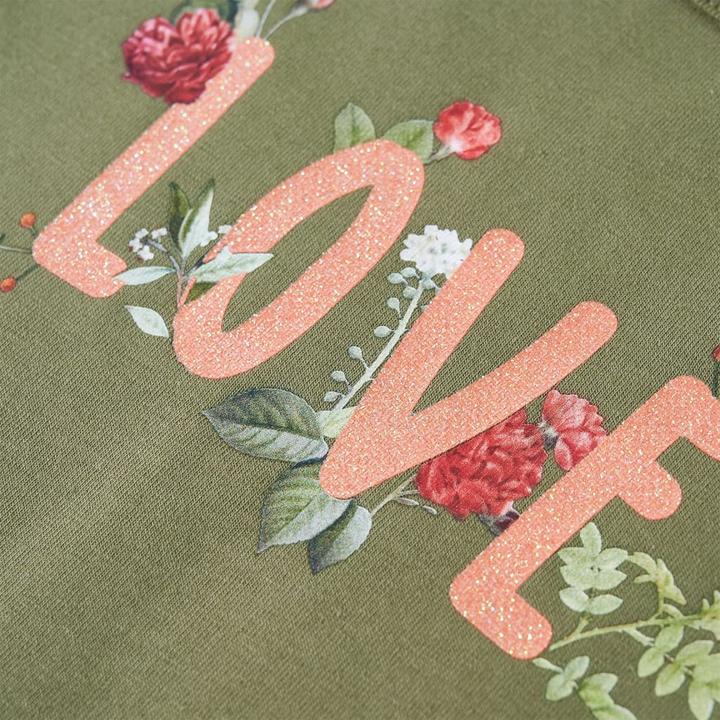 Produktbild vidaXL Kinder-Langarmshirt Khaki 116,Material: 95 % Baumwolle. 5