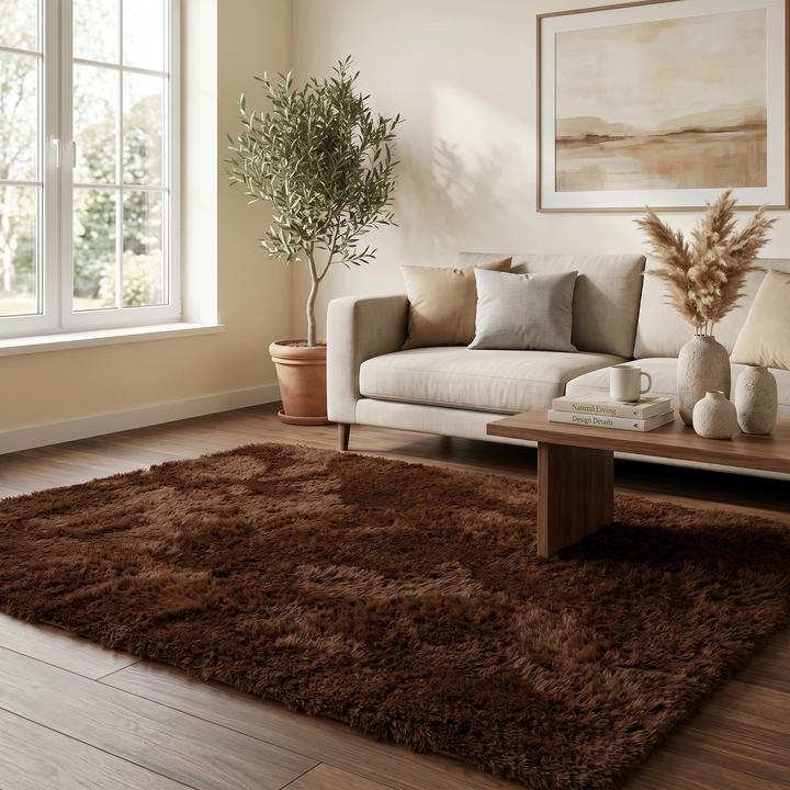 Produktbild Pergamon Hochflor Shaggy Teppich Fluffy (250 x 200 cm)