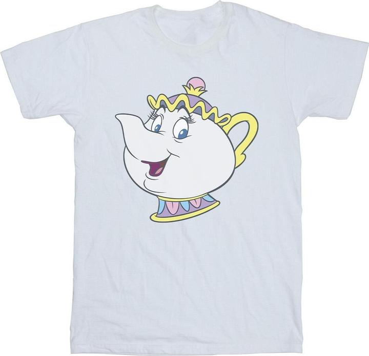 Disney Die Schöne und das Biest Mrs Potts Baumwolle Boyfriend TShirt (S)