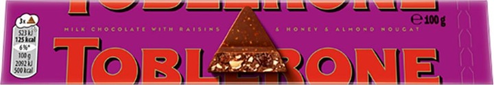 Actual product image Toblerone Fruit & Nut (100 g)