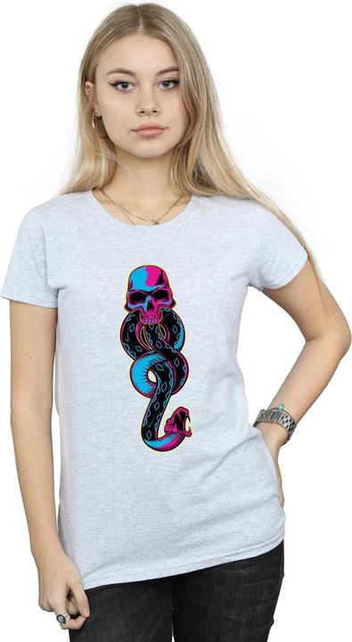Actual product image Womens/Ladies Neon Dark Mark Cotton T-Shirt (L)
