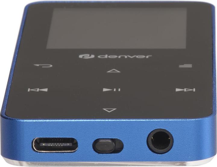 Immagine prodotto Denver MP-1830BU BLUE - MP4 media player with built-in bluetooth and rechargeable battery - MP3-Afspill... (4 GB)