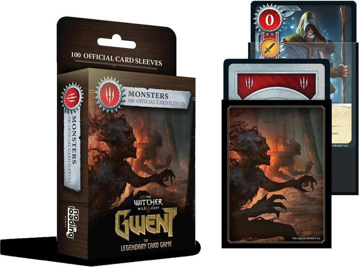 Productafbeelding No Loading Games Gwent Art Sleeves Monsters