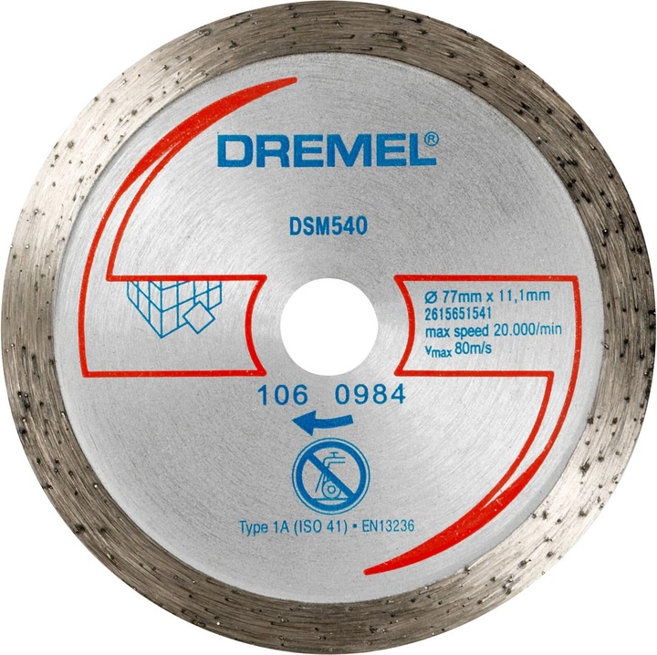 Image du produit Dremel Disque diamant pour carrelage (1 pièce)