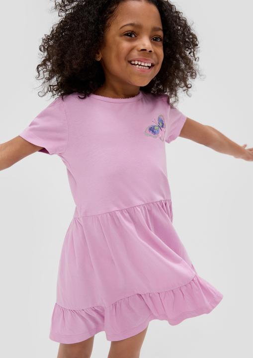 Image du produit s.Oliver Kleid Midikleid mit Rundhalsausschnitt (128)