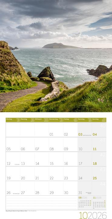 Actual product image Traumpfade Kalender 2026 - 30x30 (30 x 30 cm)