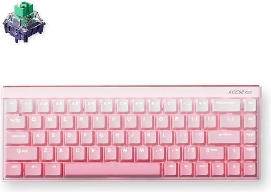 Produktbild Mchose Ace 68 Air Kailh Magnetic God Hall Effect - Gaming Tastatur - Uden Numpad - Amerikansk engelsk -... (Eng. Int., Kabelgebunden)