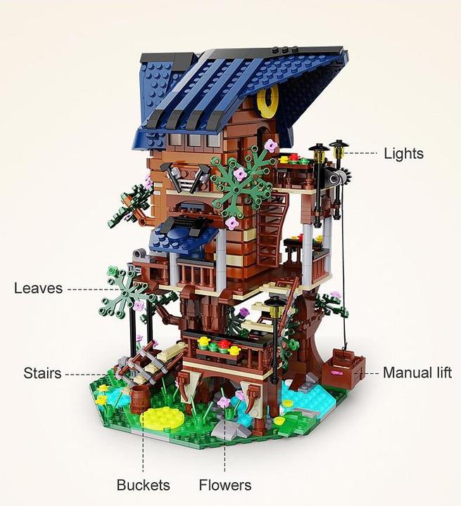 Actual product image Cada Tree house 4 seasons