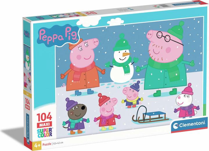 Image du produit Clementoni Puzzle Maxi Peppa Pig 104 pcs. (104 pièces)